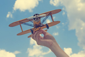 wooden plane